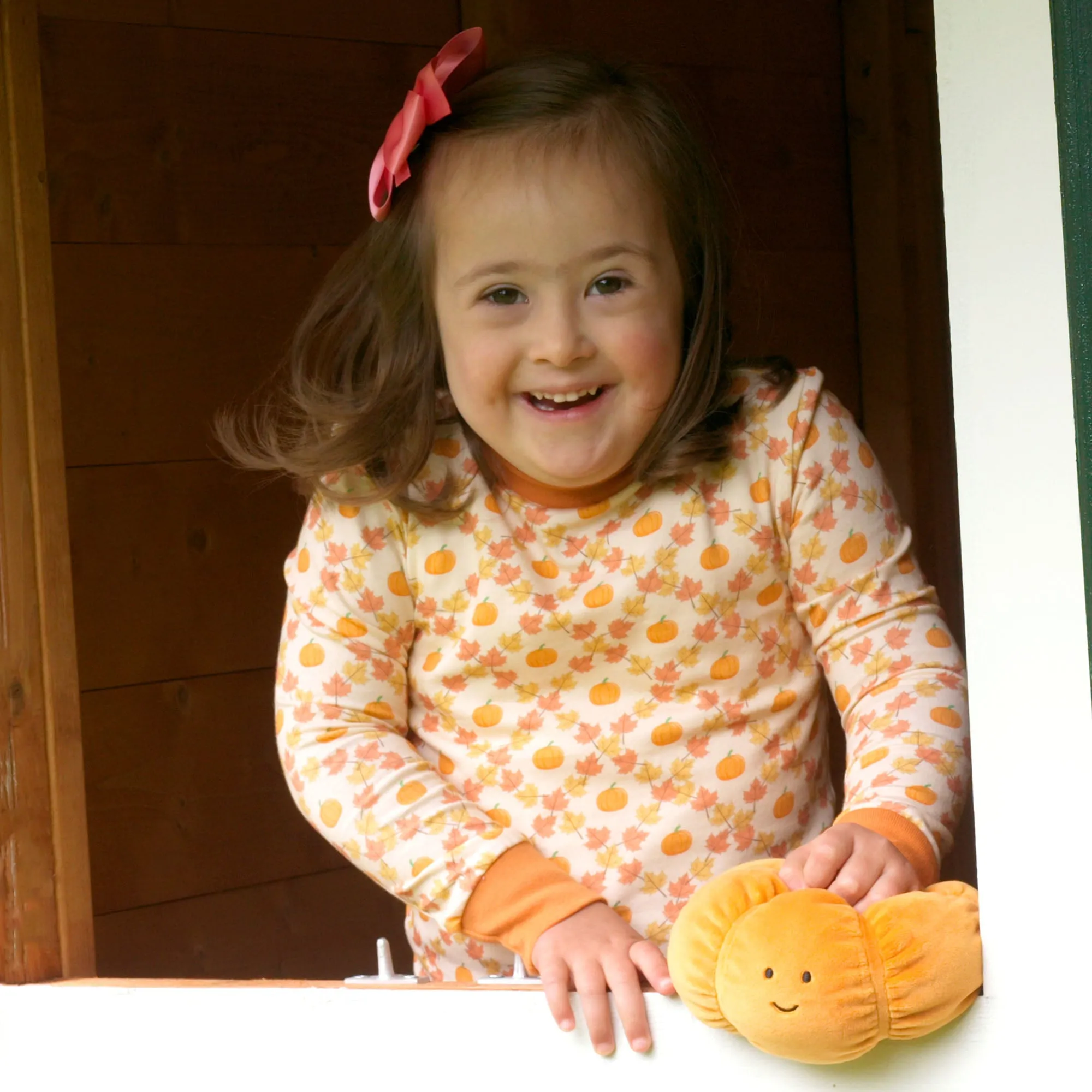Pumpkin Check Pyjamas