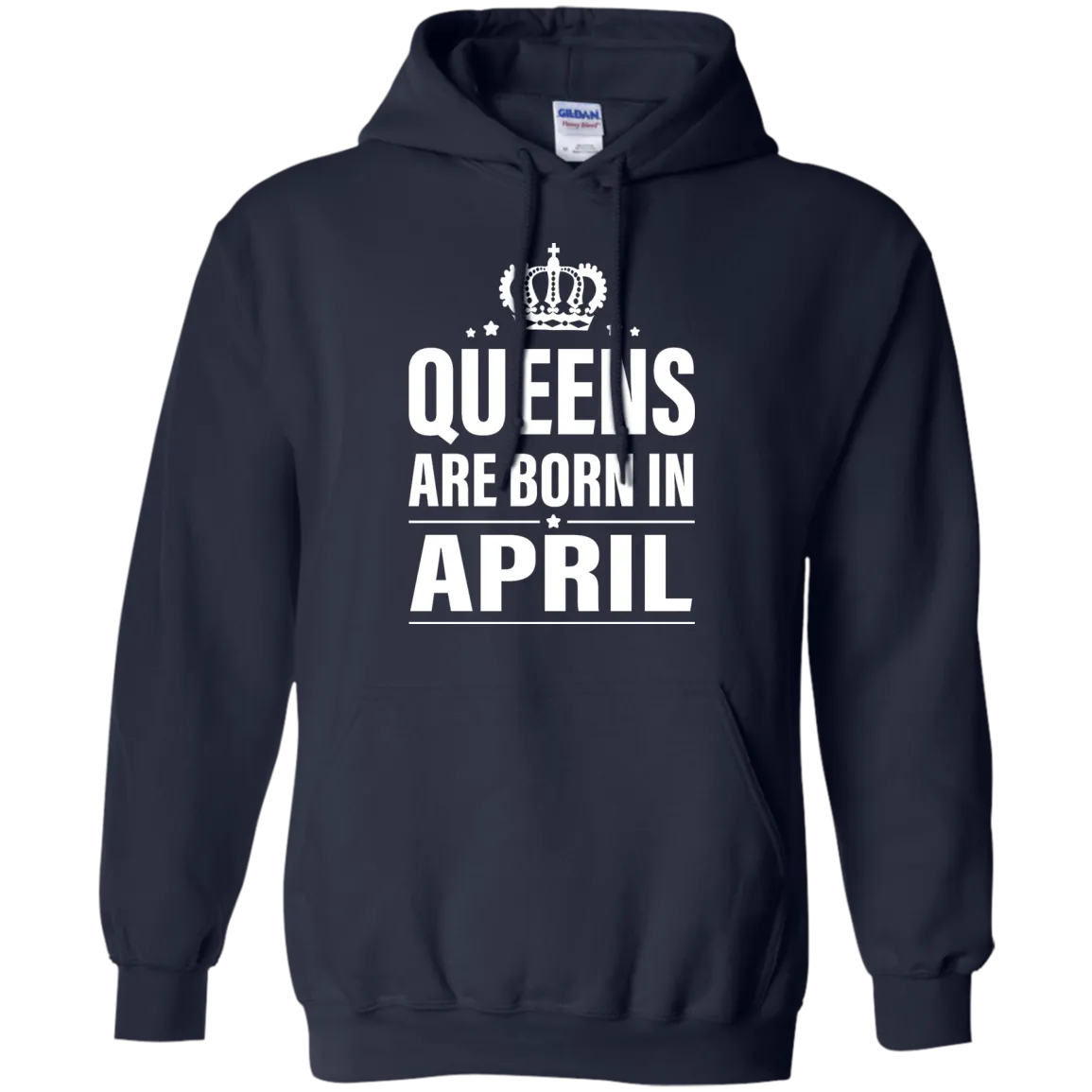 Queens Are Born in April Birthday shirt