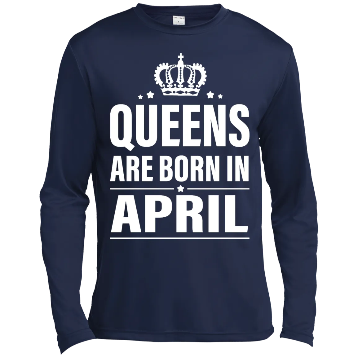 Queens Are Born in April Birthday shirt