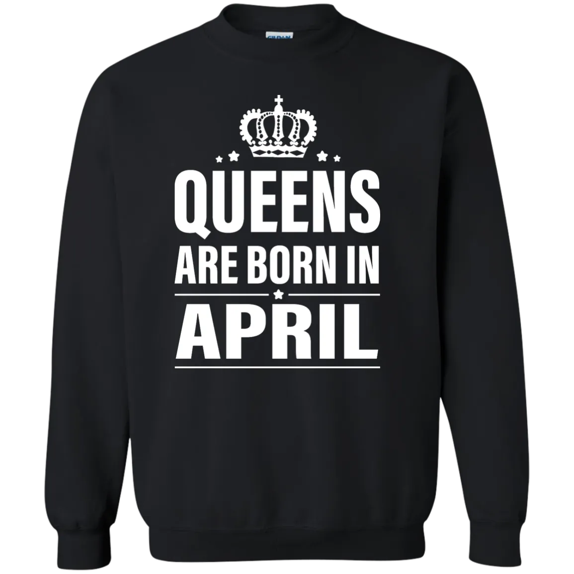 Queens Are Born in April Birthday shirt