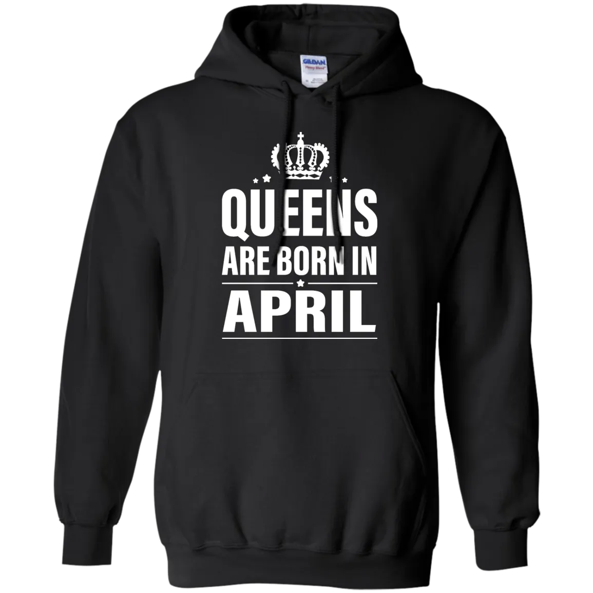 Queens Are Born in April Birthday shirt