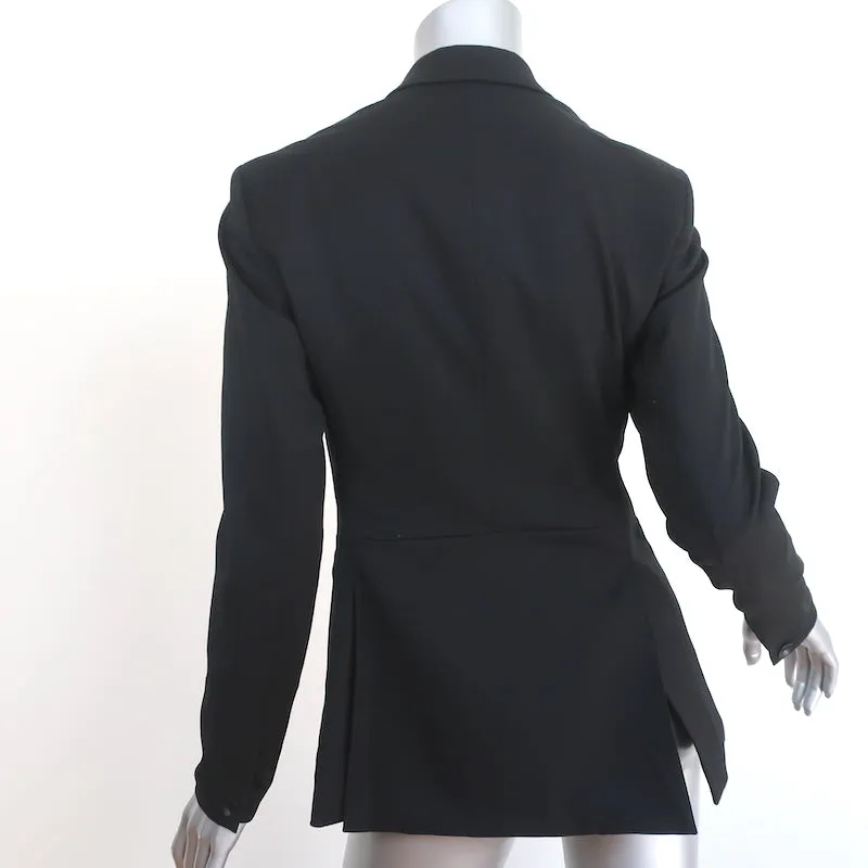 Rag & Bone Blazer Black Wool-Blend Size 2 Two Button Jacket