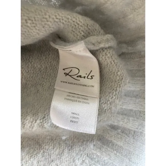 Rails Anthropologie Perci lightning sweater wool cashmere blend size S