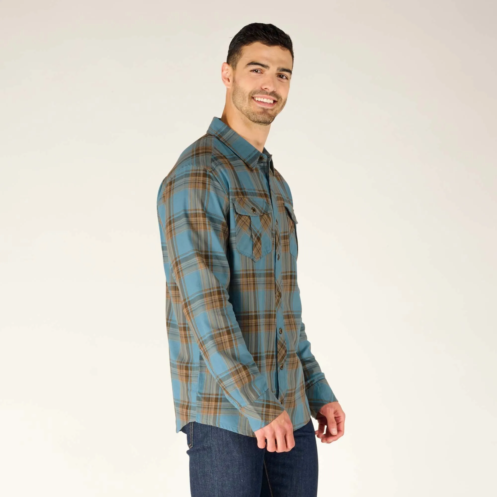 Ramoche Shirt - Slate Plaid