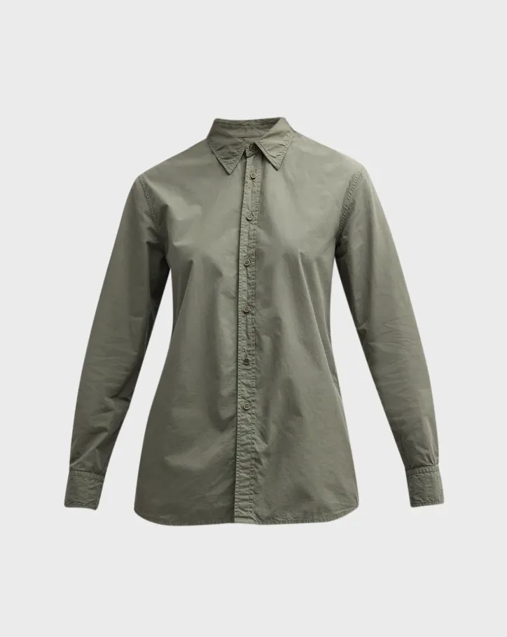 RAPHAEL CLASSIC SHIRT IN ADMIRAL GREEN