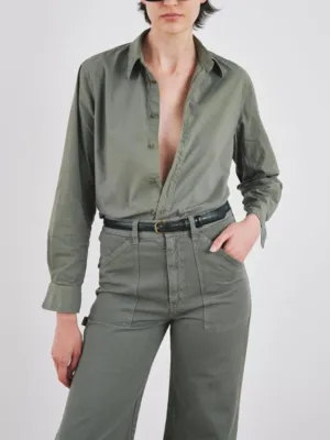 RAPHAEL CLASSIC SHIRT IN ADMIRAL GREEN