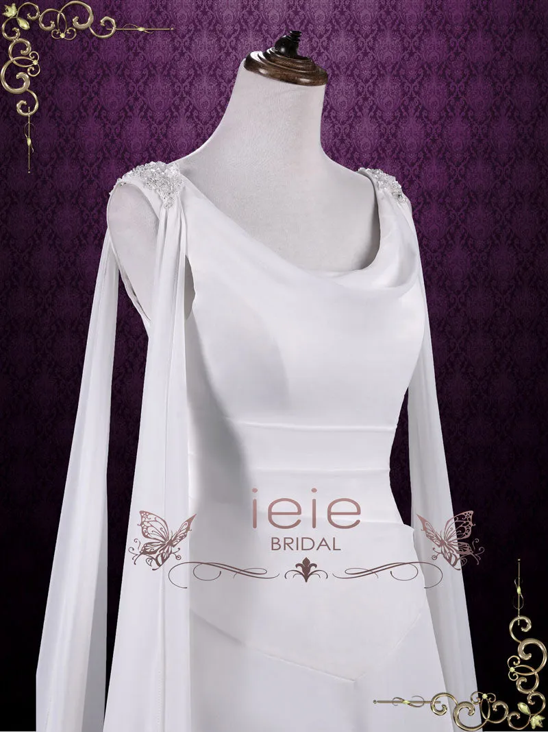 Ready to Wear Medieval Style Chiffon Wedding Dress ATHEENA