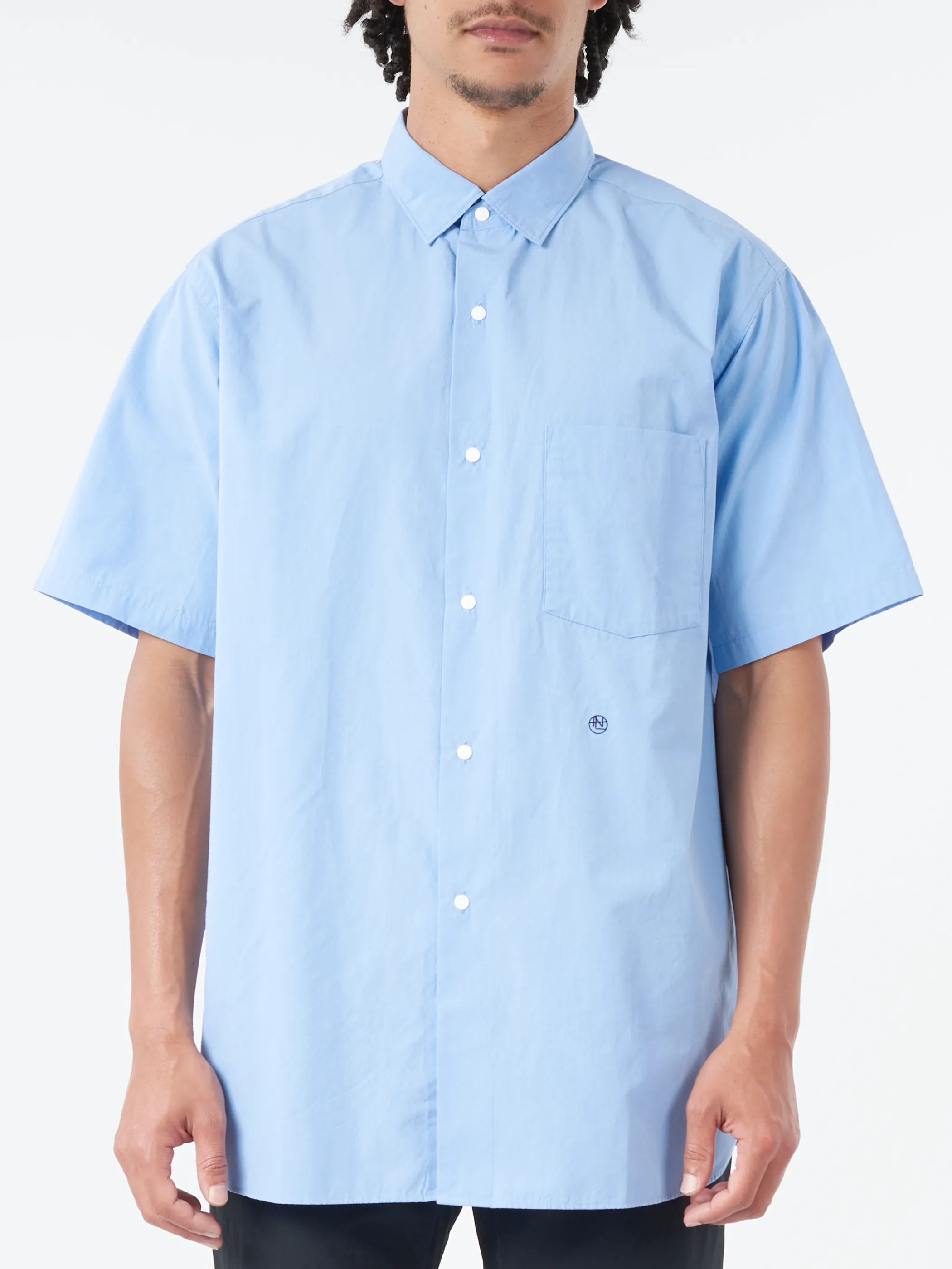 Regular Collar Wind S/S Shirt