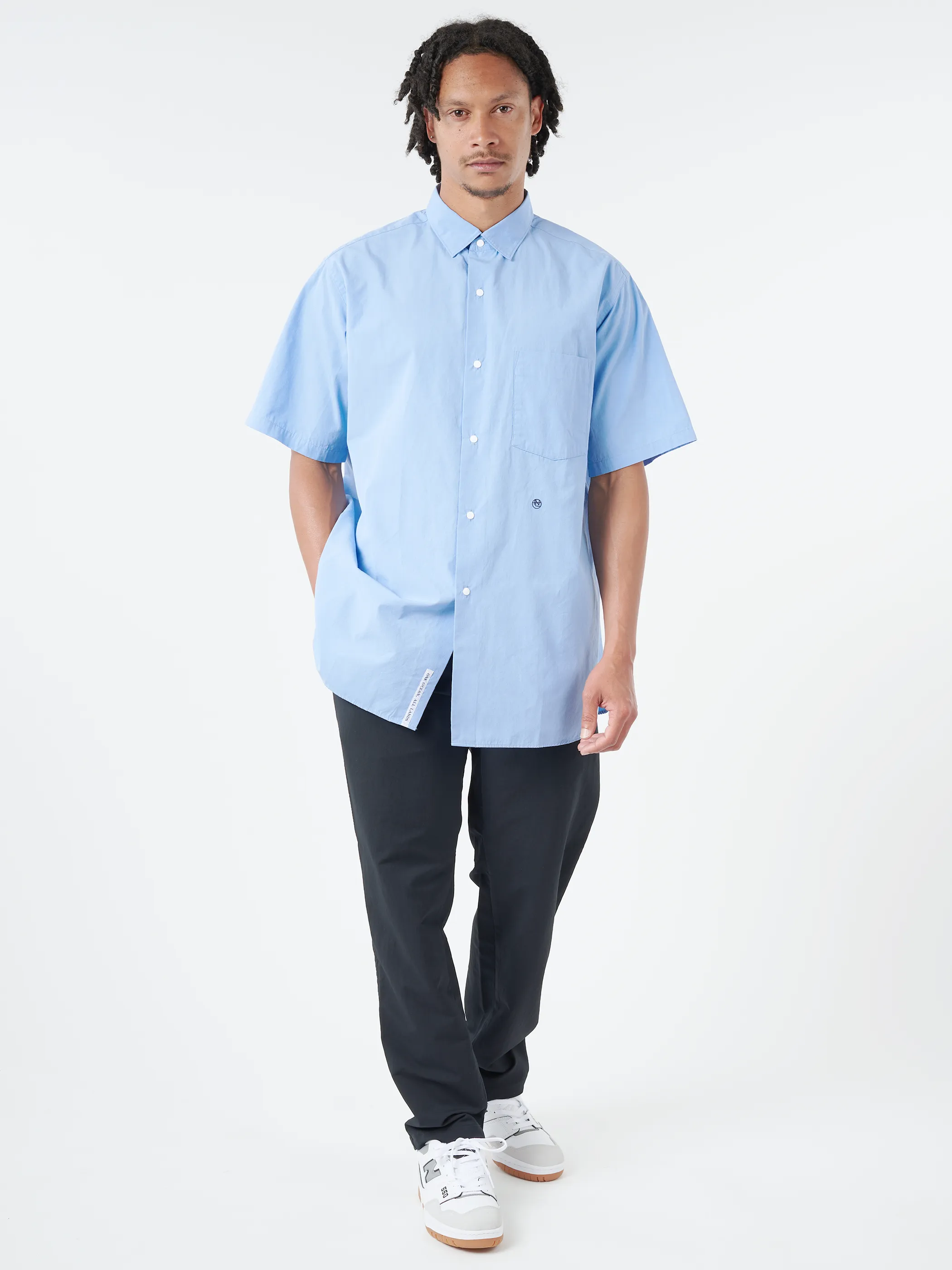 Regular Collar Wind S/S Shirt