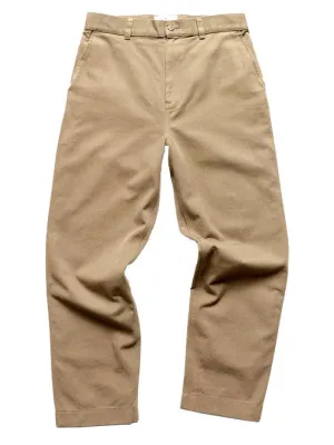 Reigning Champ Cotton Twill Ivy Chino Pant Khaki