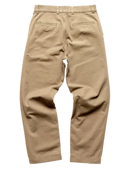 Reigning Champ Cotton Twill Ivy Chino Pant Khaki