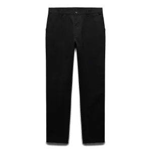 Reigning Champ Men Woven Cotton Chino Freshman Pant Black