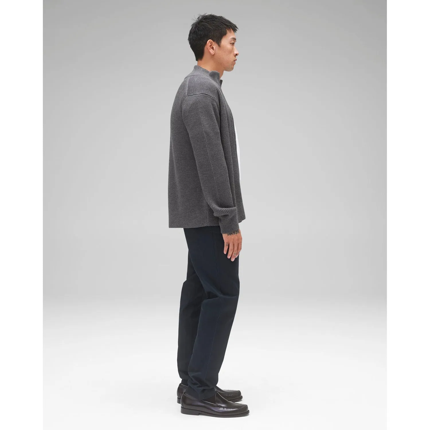 Reigning Champ Men Woven Cotton Chino Freshman Pant Navy