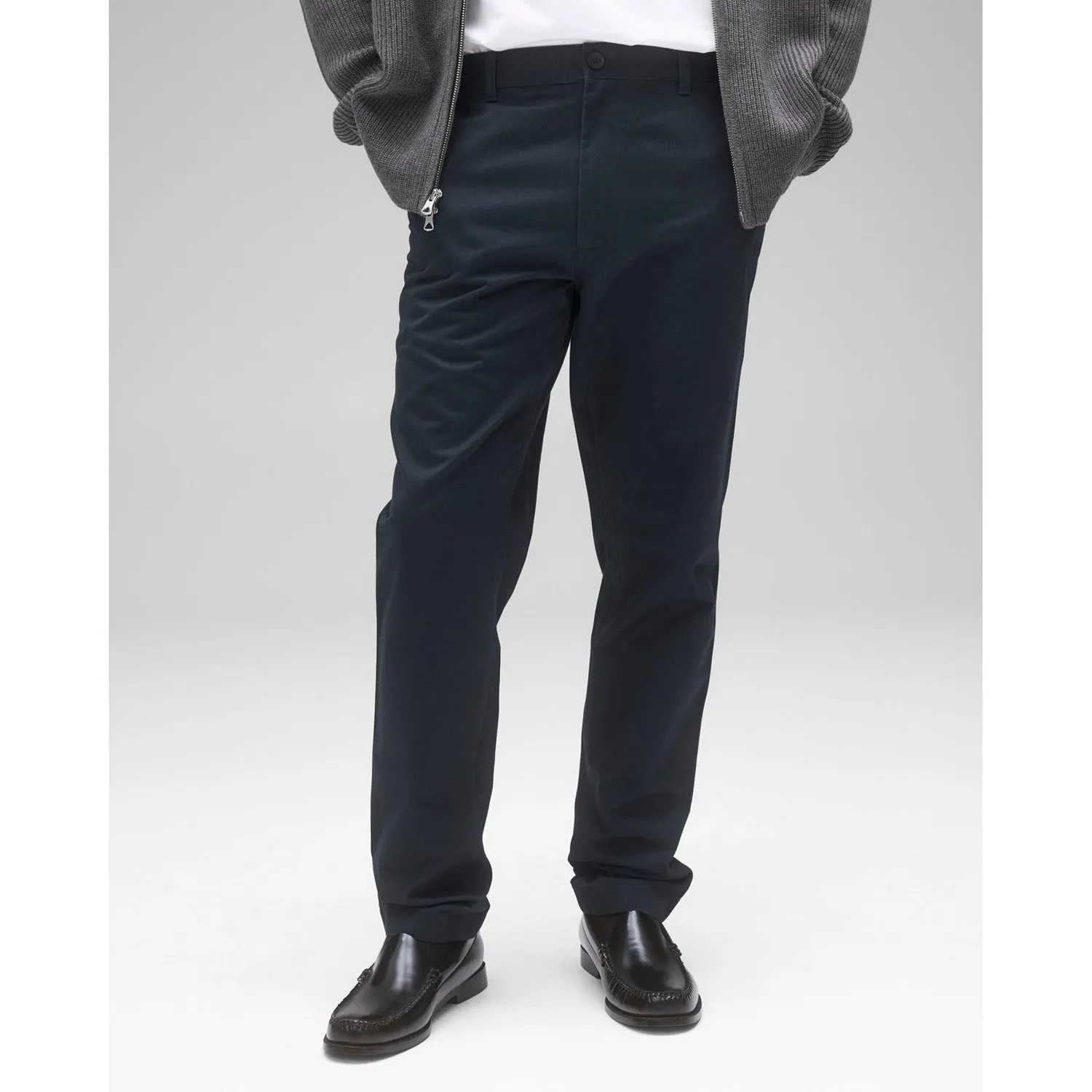 Reigning Champ Men Woven Cotton Chino Freshman Pant Navy
