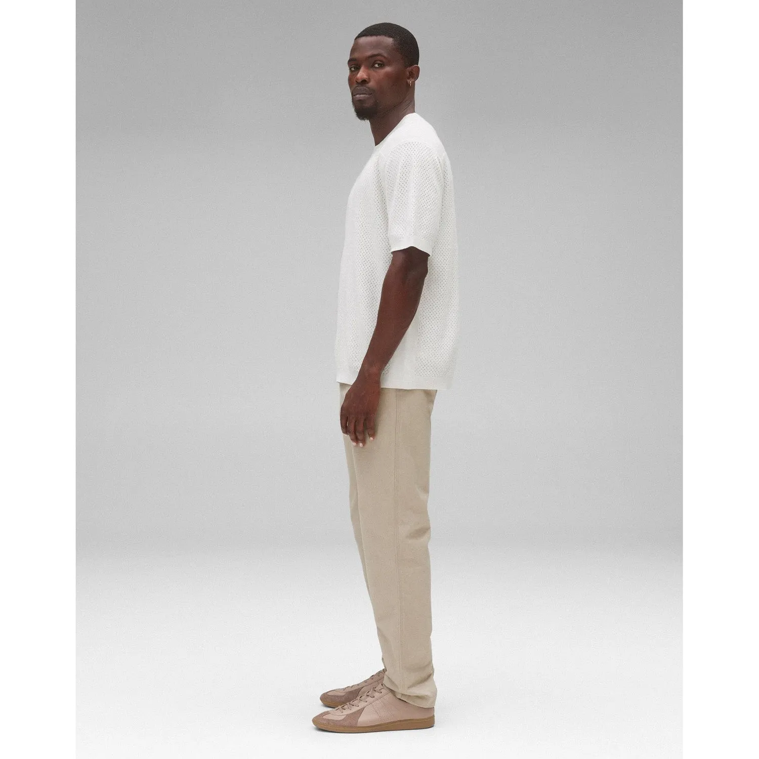 Reigning Champ Men Woven Cotton Chino Freshman Pant Sand