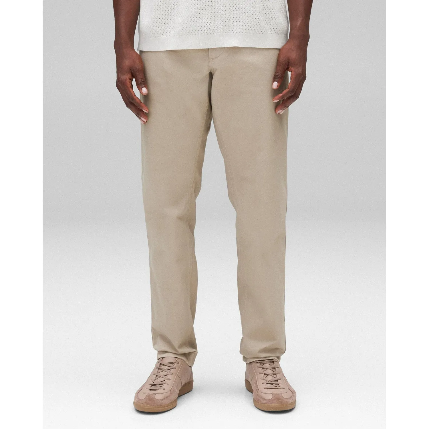 Reigning Champ Men Woven Cotton Chino Freshman Pant Sand