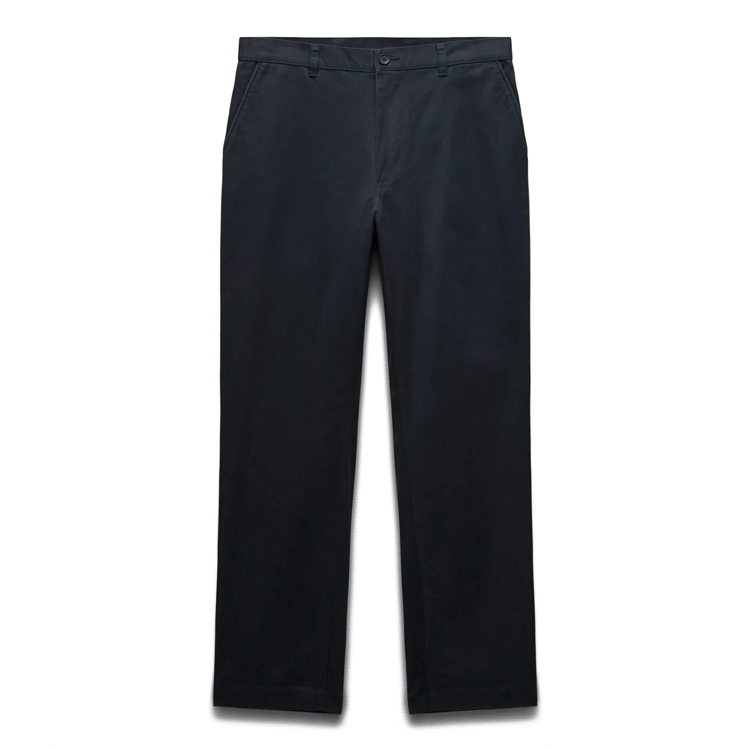Reigning Champ Men Woven Cotton Chino Ivy Pant Navy