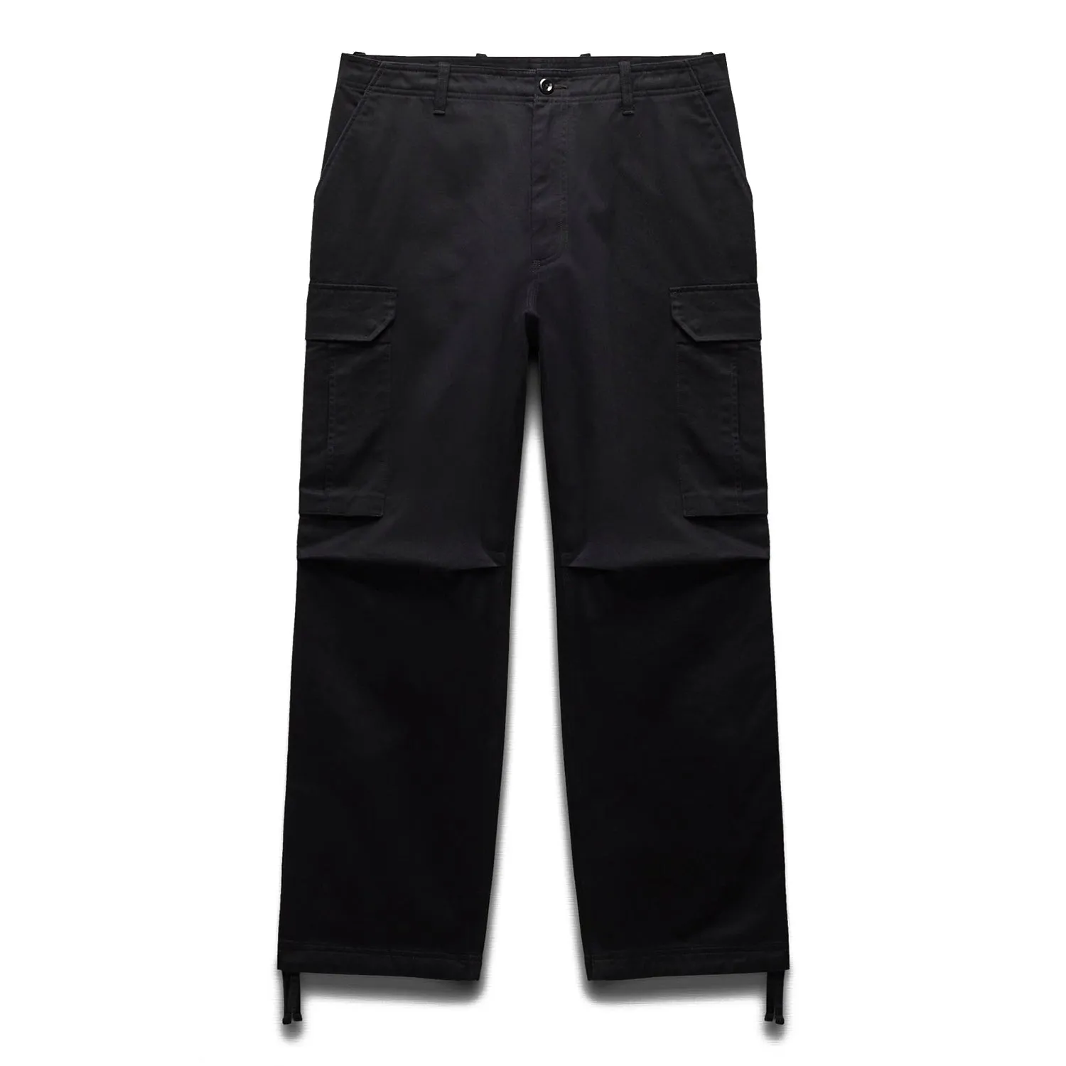 Reigning Champ Men Woven Cotton Chino Keeper Pant Black