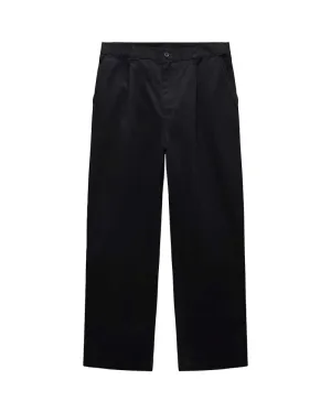 Reigning Champ Woven Cotton Chino Sophmore Pant Black