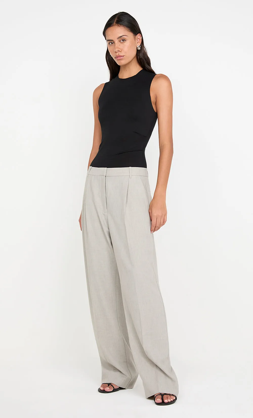 RENZO PANT - PALE GREY