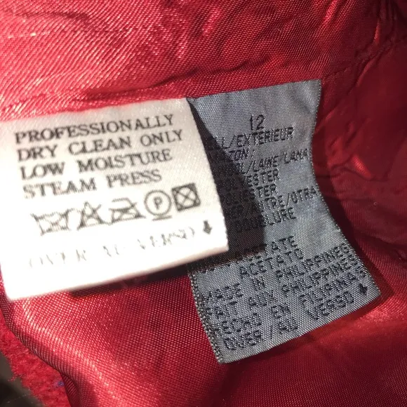Retro 1980s Liz Claiborne Tweed Blazer, size 12