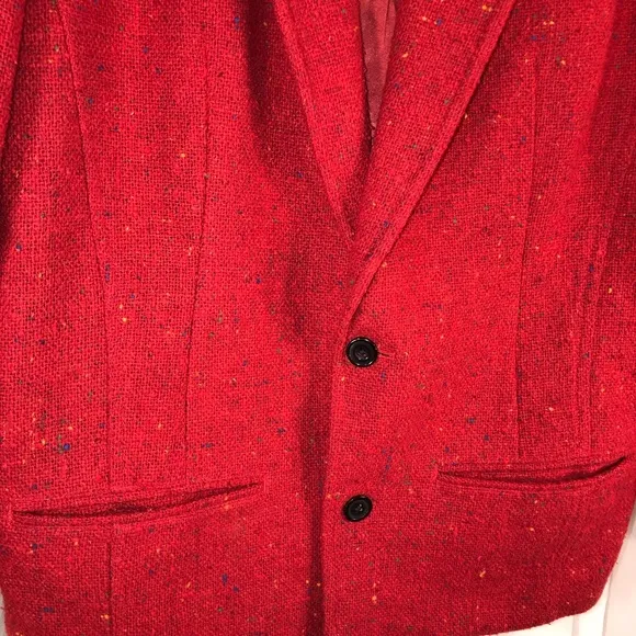 Retro 1980s Liz Claiborne Tweed Blazer, size 12