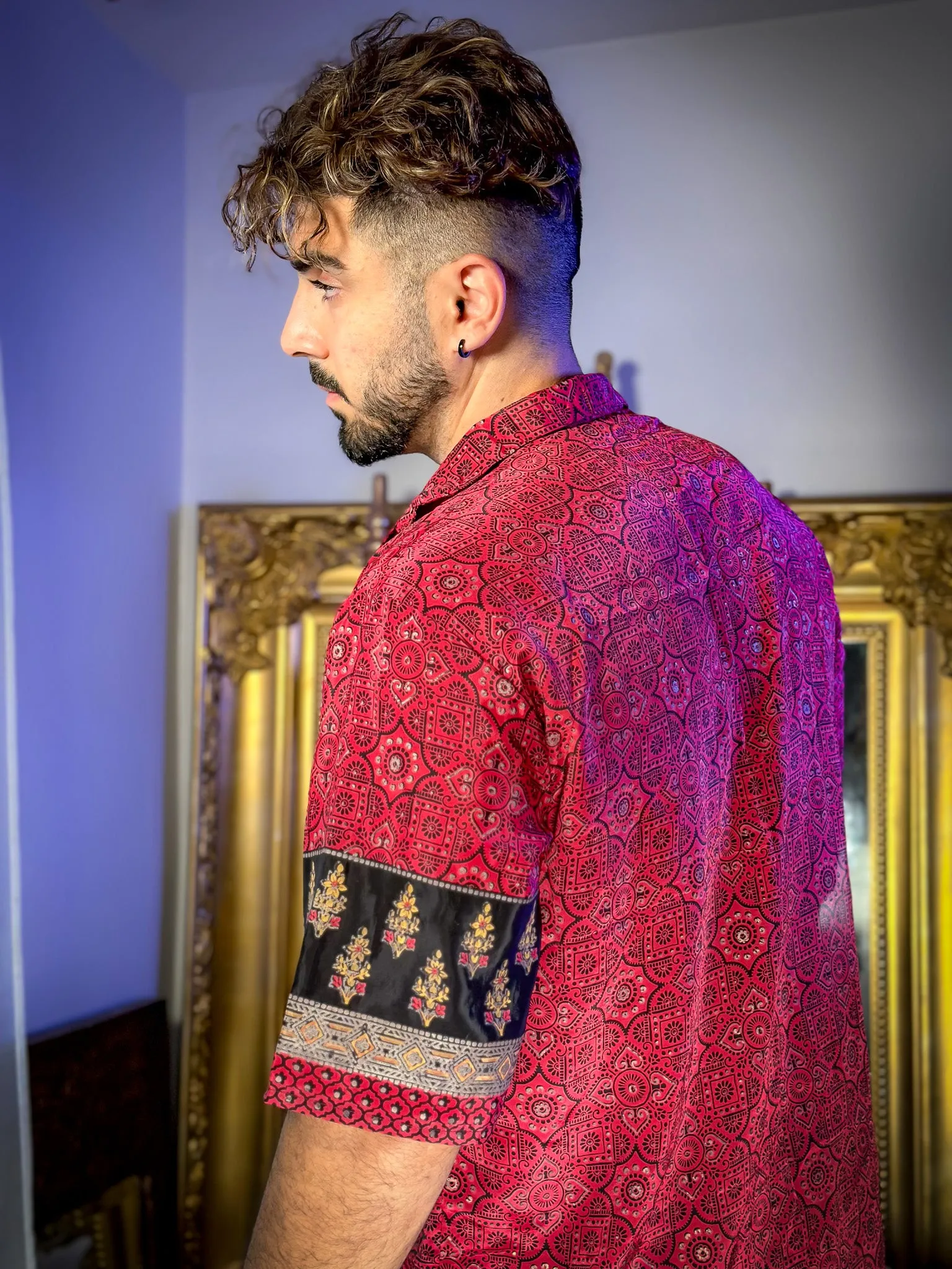 Rosa Negra Button-Up Shirt