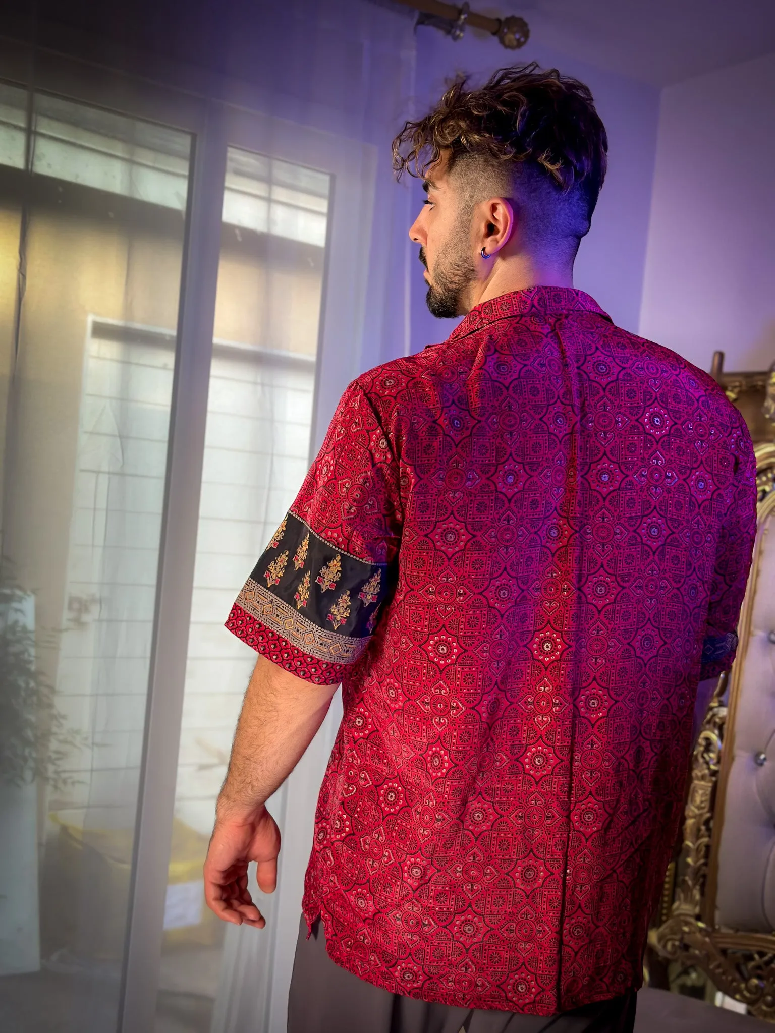 Rosa Negra Button-Up Shirt