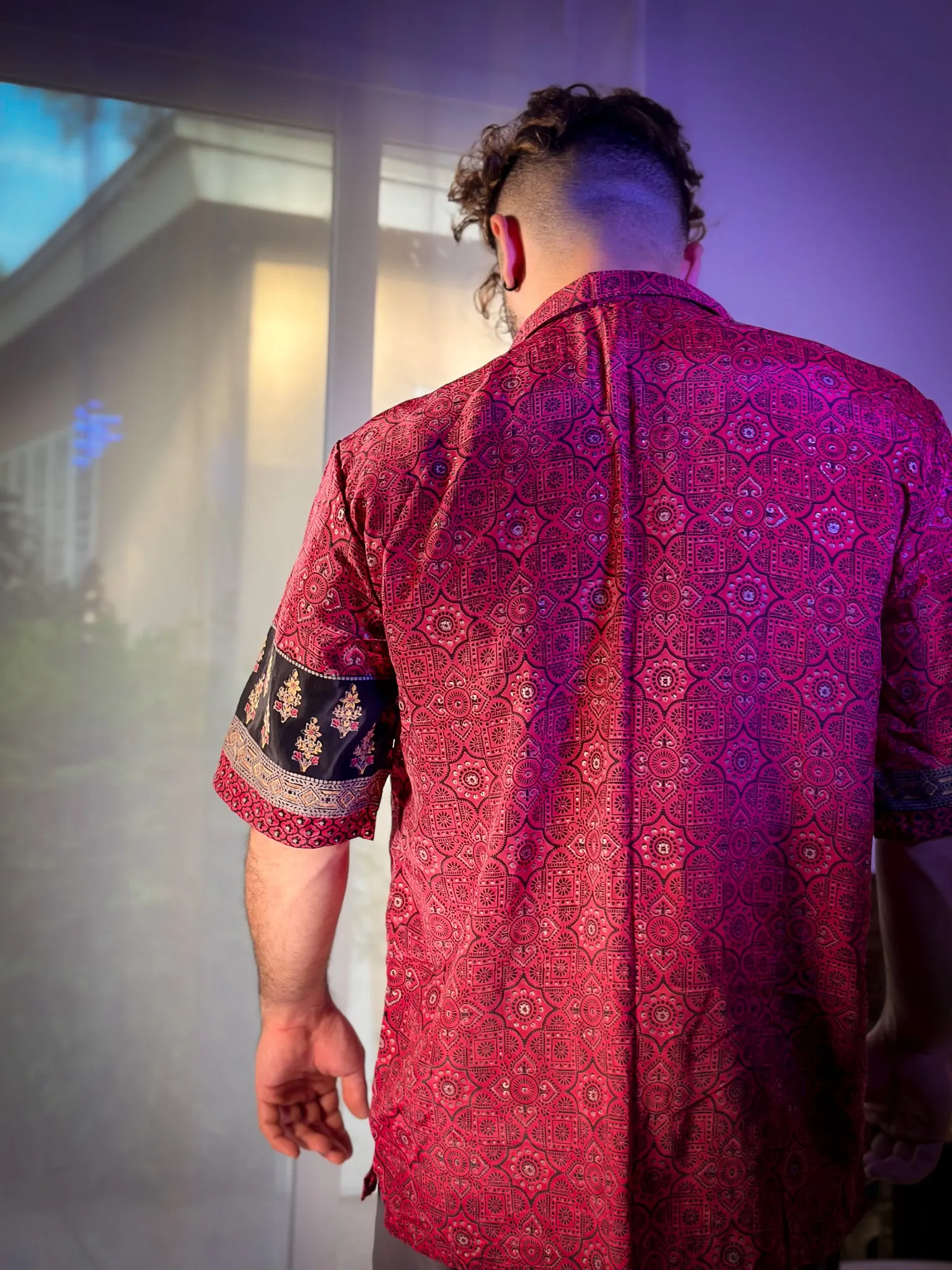 Rosa Negra Button-Up Shirt