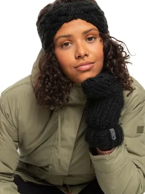 Roxy Womens Winter Mittens - True Black