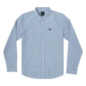 RVCA Boys That'll Do Stretch Long Sleeve Button-Up Shirt
