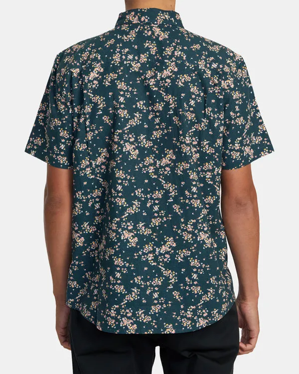 RVCA Mens Rvgazi Short Sleeve Shirt
