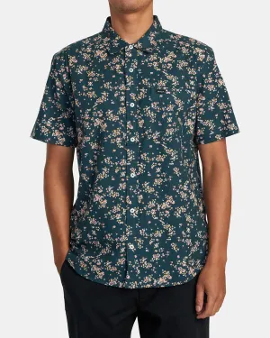 RVCA Mens Rvgazi Short Sleeve Shirt