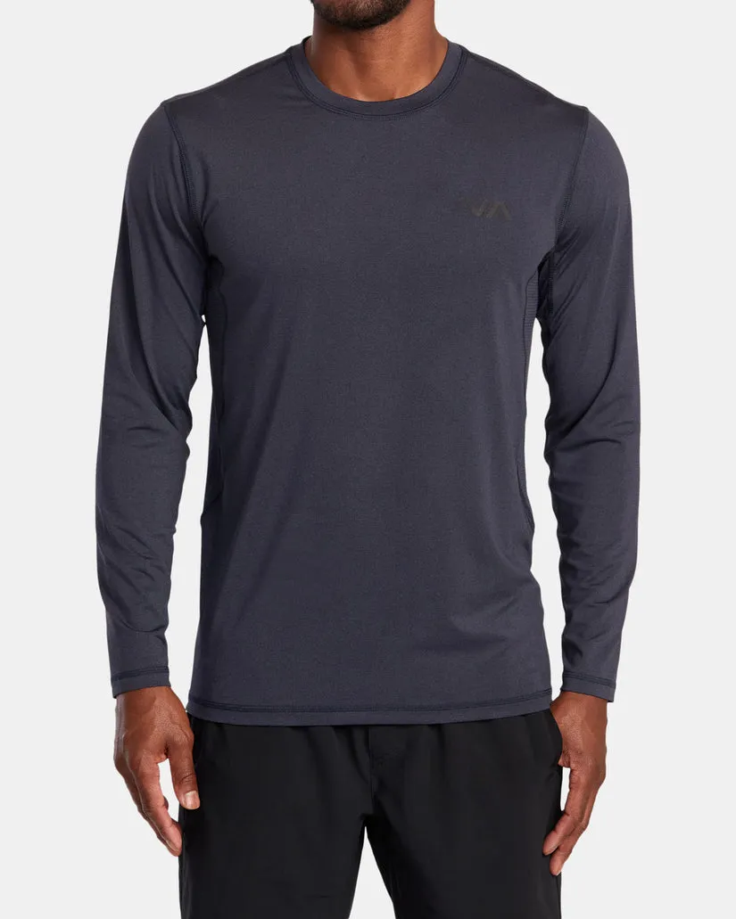 RVCA Mens Sports Vent Long Sleeve Tee