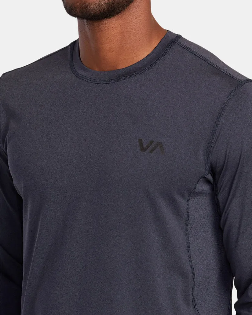 RVCA Mens Sports Vent Long Sleeve Tee
