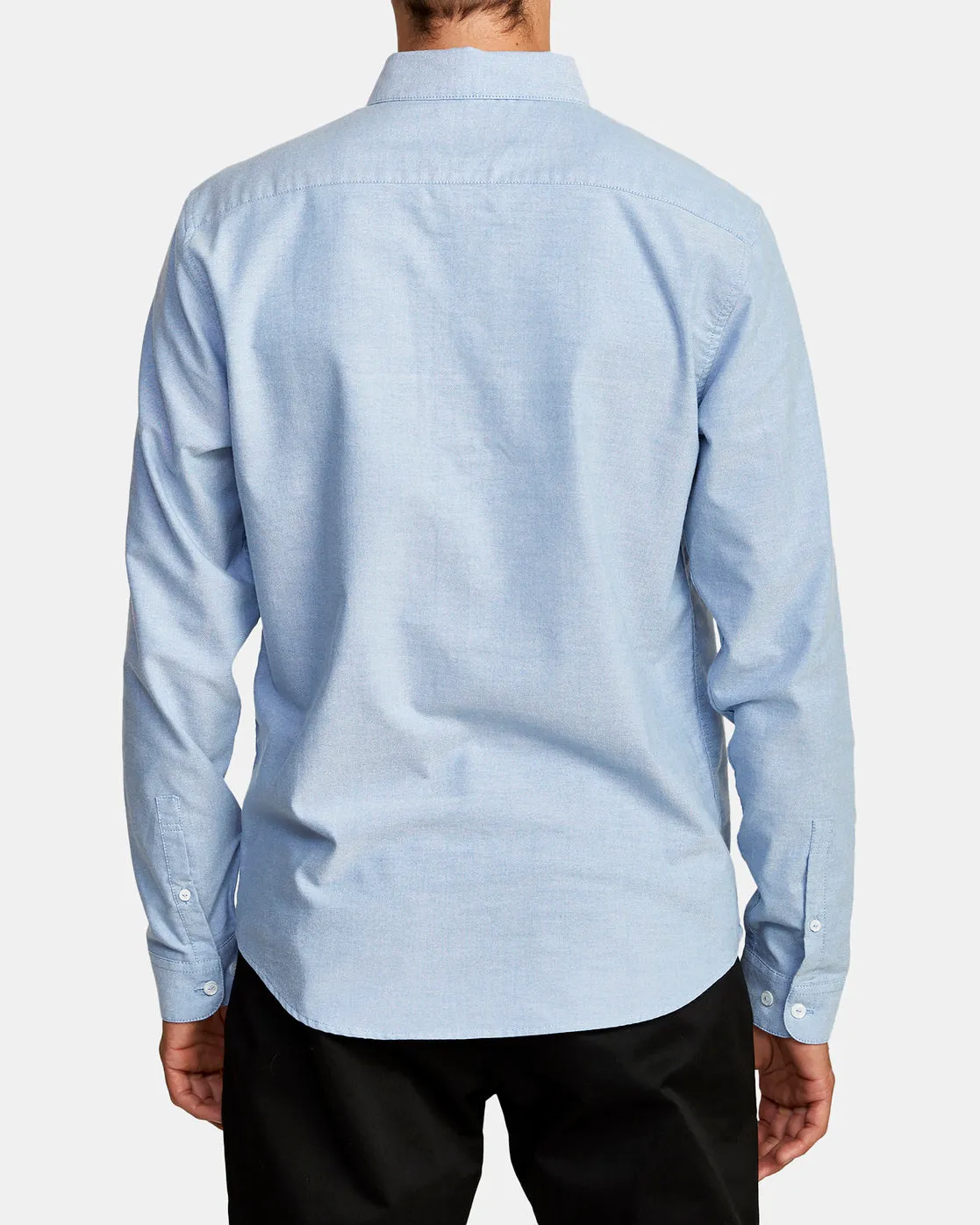 RVCA Mens Thatll Do Stretch Long Sleeve Shirt
