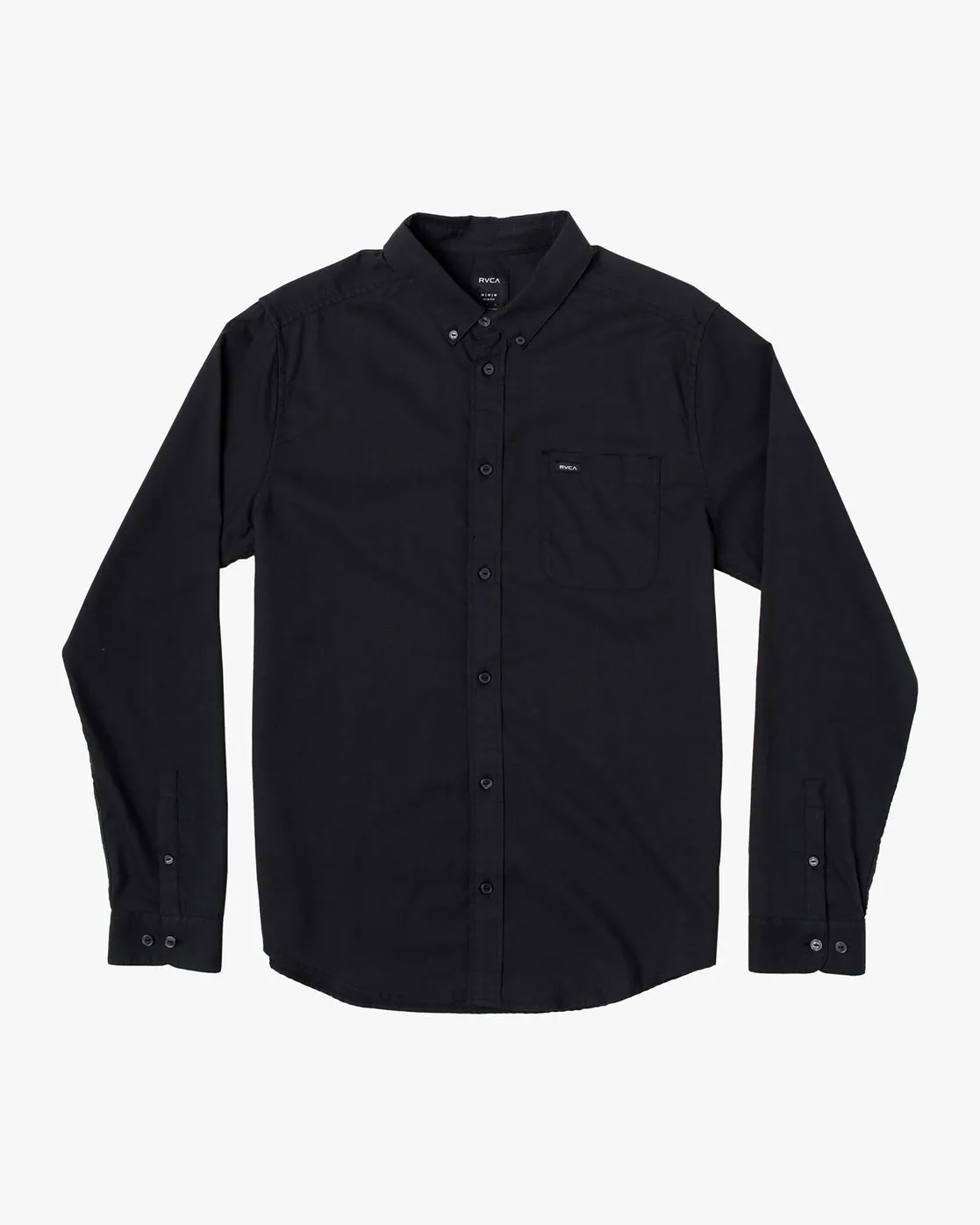 RVCA Mens Thatll Do Stretch Long Sleeve Shirt