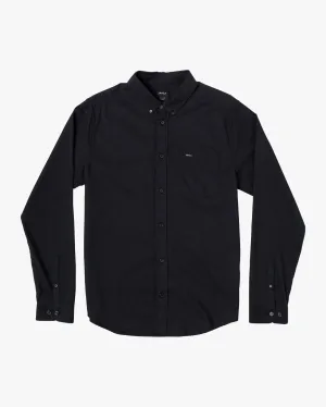 RVCA Mens Thatll Do Stretch Long Sleeve Shirt
