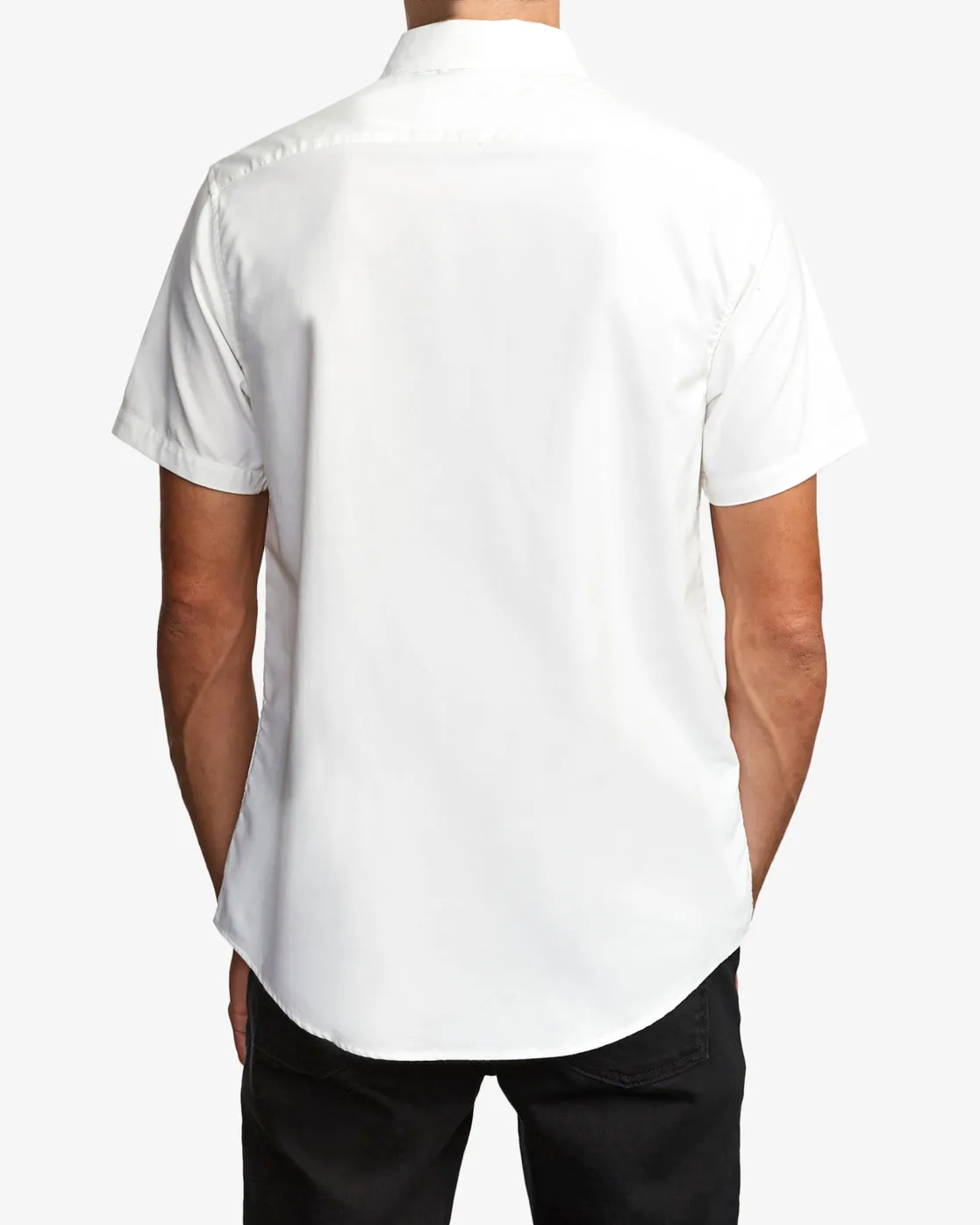 RVCA Mens Thatll Do Stretch Short Sleeve Shirt