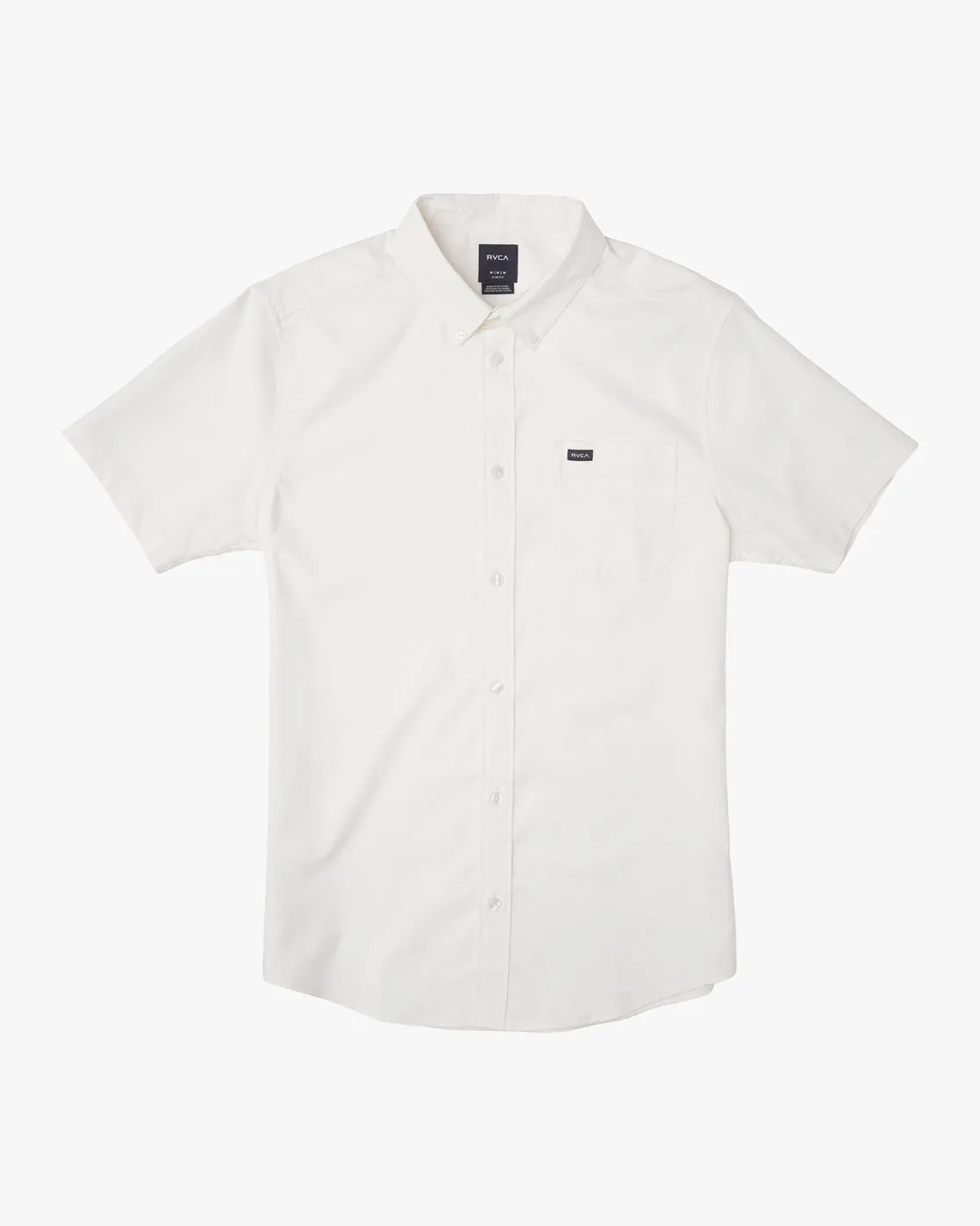 RVCA Mens Thatll Do Stretch Short Sleeve Shirt