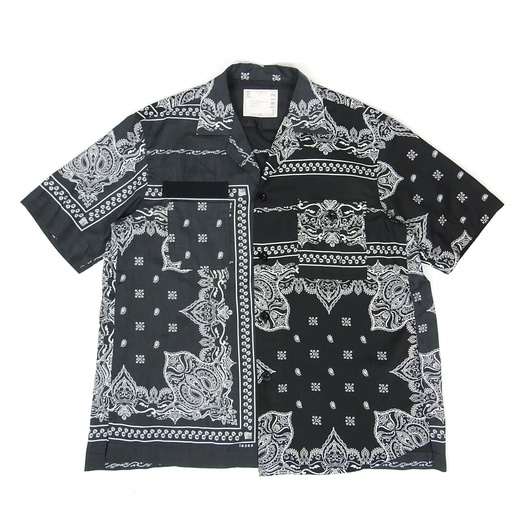 Sacai Bandana SS Shirt Size 3