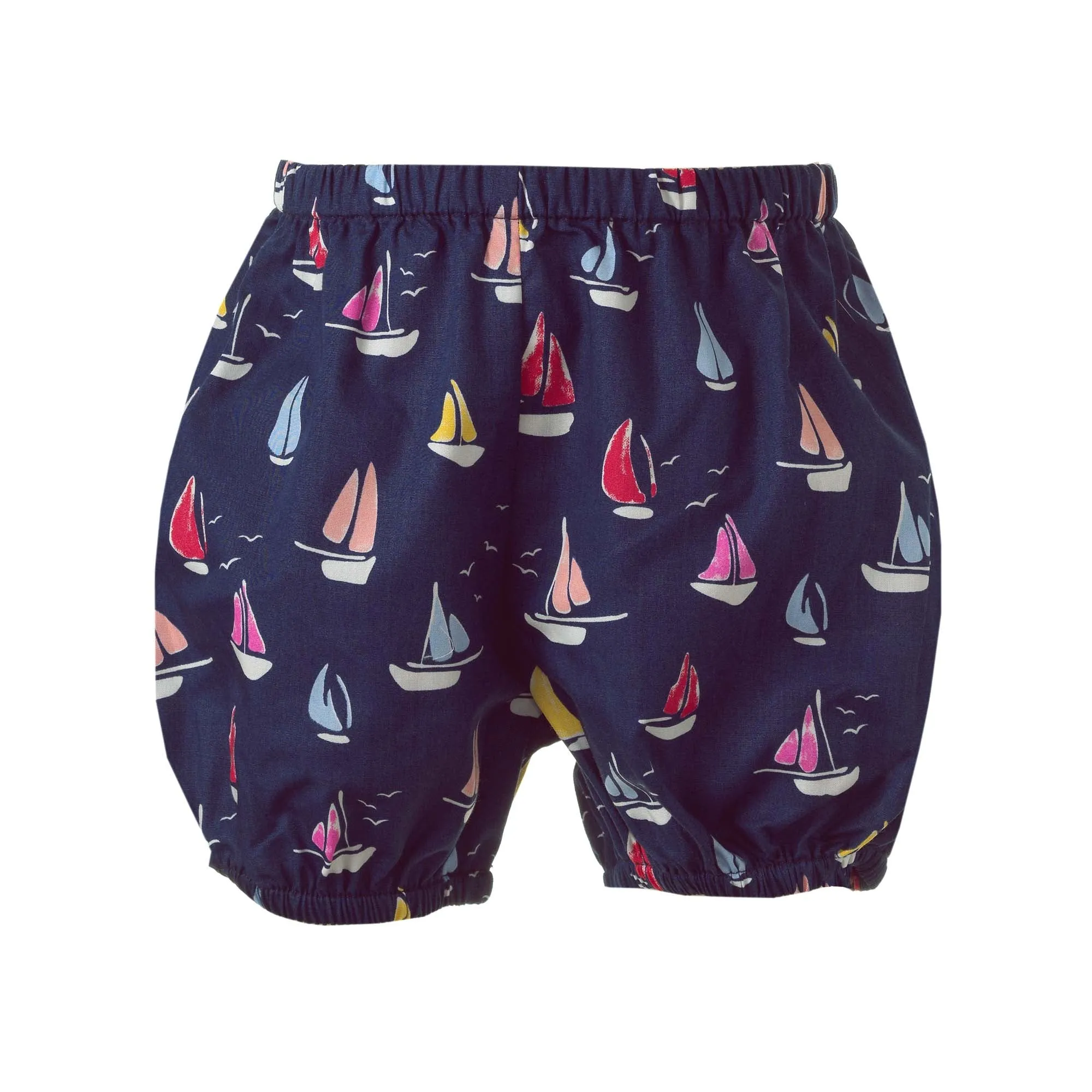 Sailboat Button-Front Dress & Bloomer - Baby