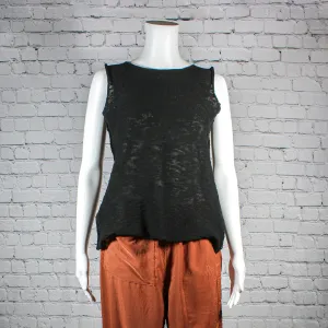 SALE! Open Back Tank in Black by Paper Temples
