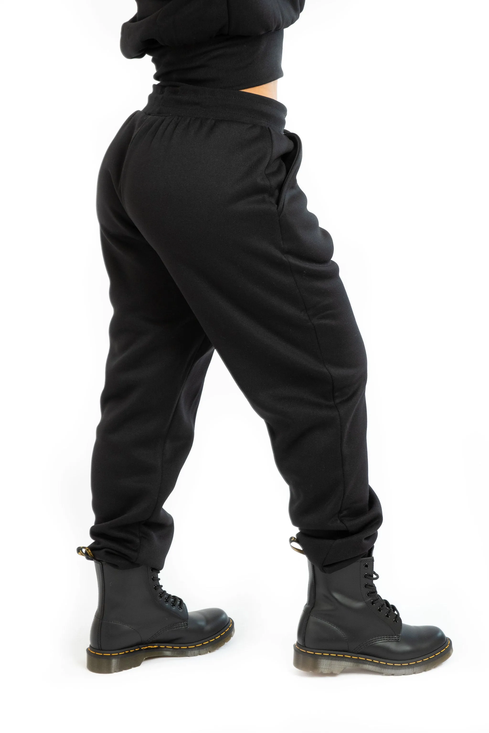 S&P Black Fleece Jogger Pant