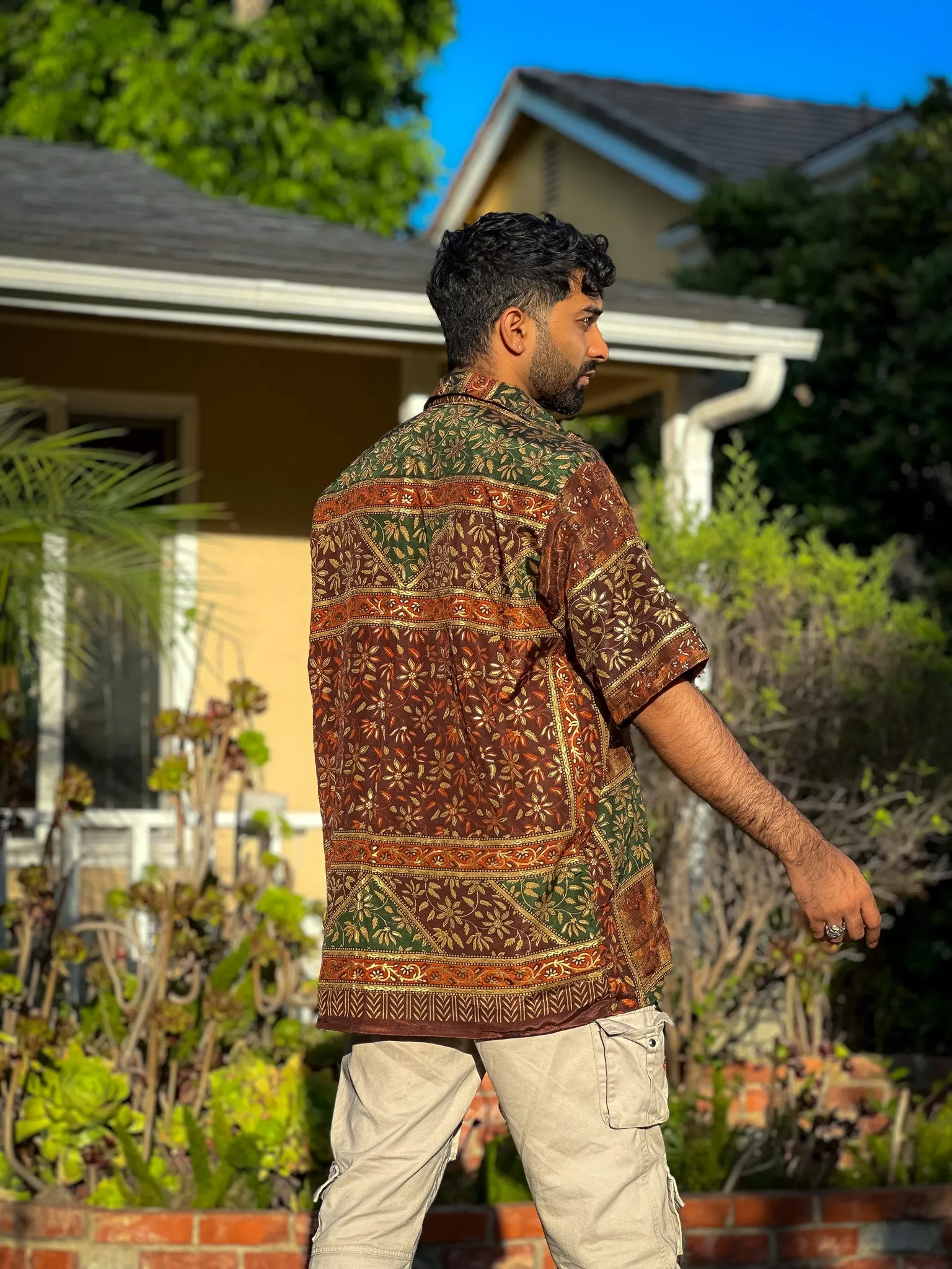Sandalwood Button Up Shirt Unisex