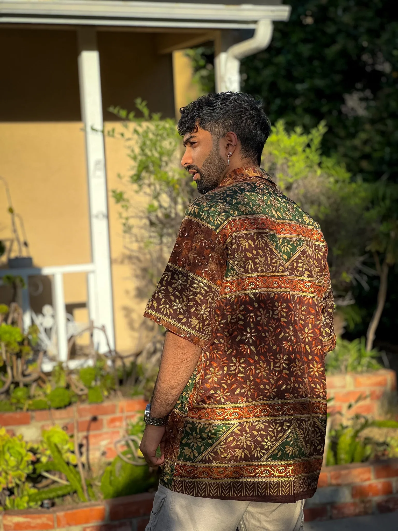 Sandalwood Button Up Shirt Unisex