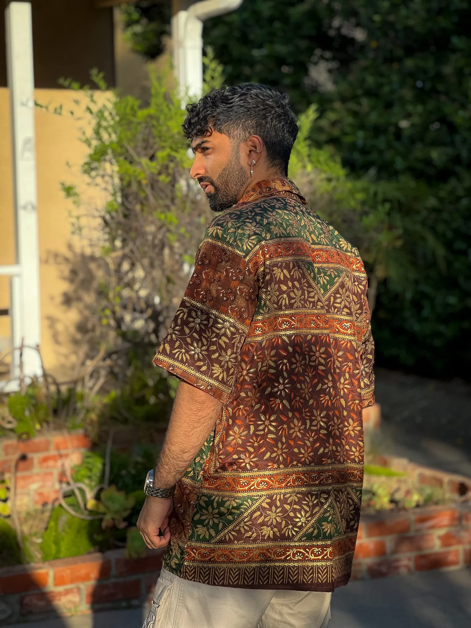Sandalwood Button Up Shirt Unisex