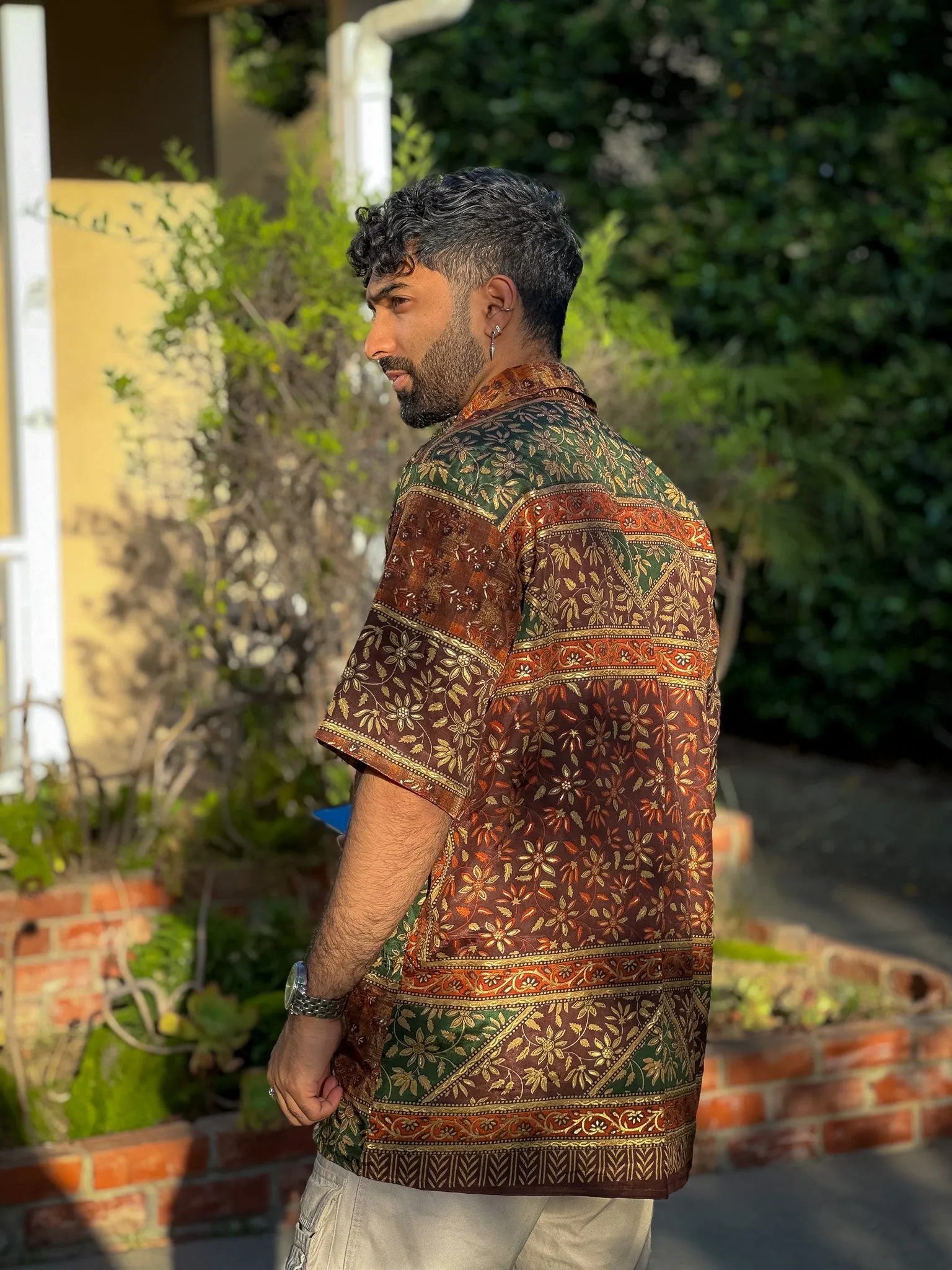 Sandalwood Button Up Shirt Unisex