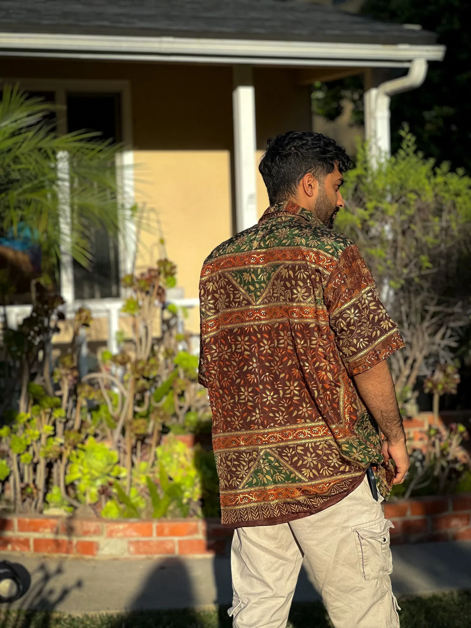 Sandalwood Button Up Shirt Unisex
