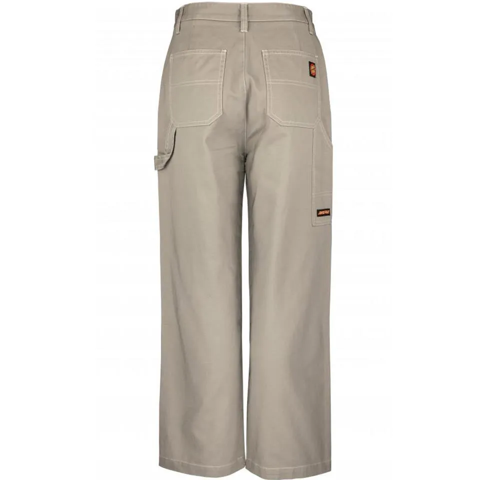 Santa Cruz Womens Nolan Carpenter Pant - Silver/White